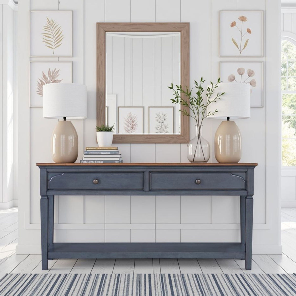 Sofa Table - Blue