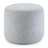 Bayley - Versatile Round Braided Pouf