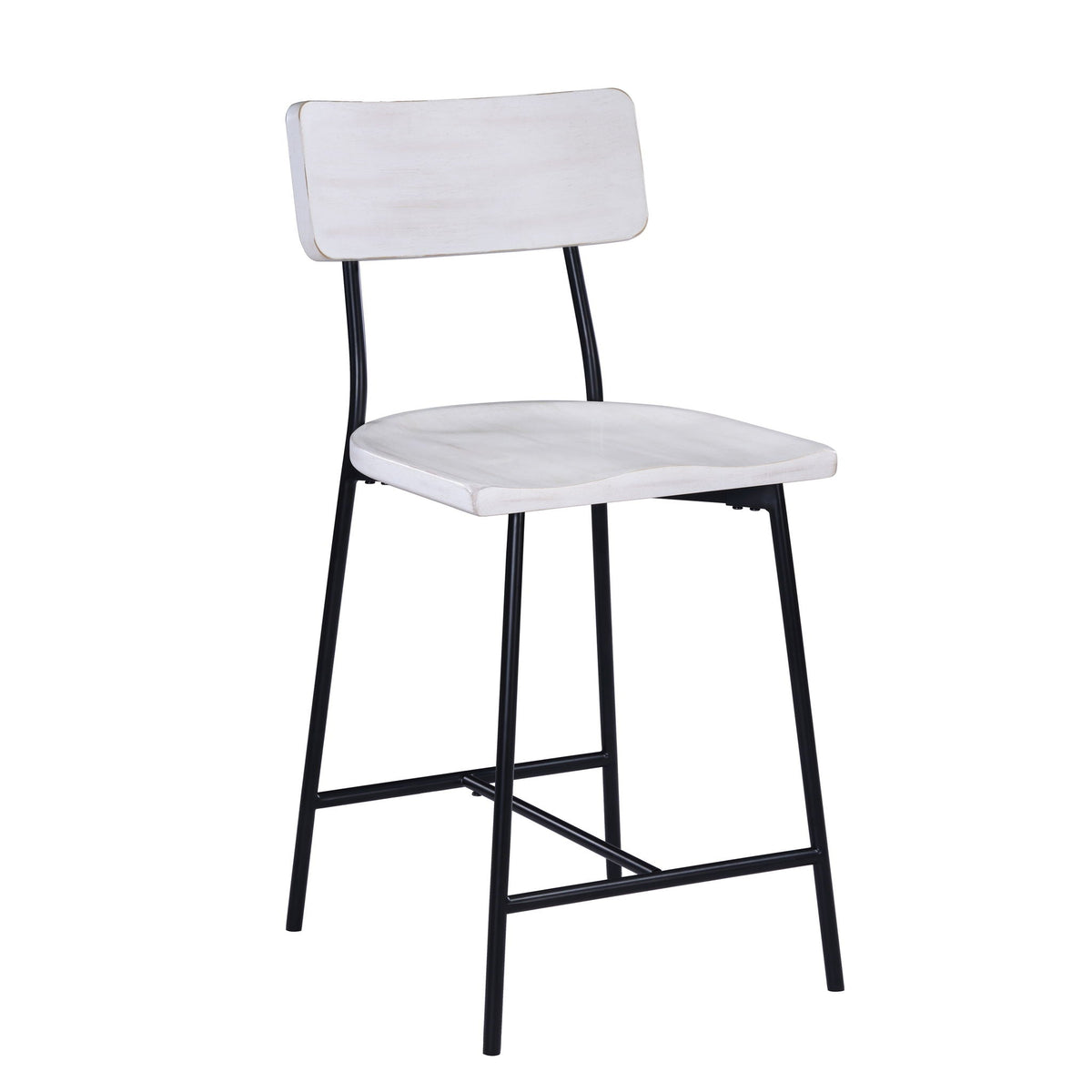 Badin - Counter Stool - White Washed