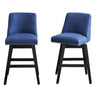 Upholstered Swivel Bar Stool