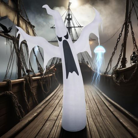 Halloween-Inflatables-Outdoor-Decorations-White-Ghost,-Light-Up-Blow-Up-Yard-Decor-Halloween-Decor