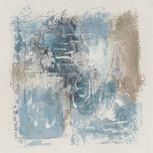 Ashlar Serenity™ — Hand-Painted Abstract Framed Glass Wall Art