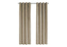 2 Pieces Set Curtain Panel Room Darkening Grommet
