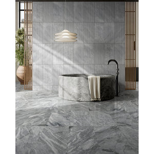 Textured Finished, 3D Tiles For Wall Decoration (Set of 4)