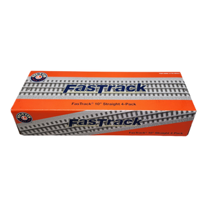 O-Gauge FasTrack 10” Straight - 4 Pack