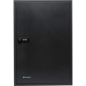 Adjustable Key Cabinet With Combination Lock - Black