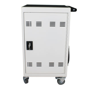 Mobile Charging Cart and Cabinet for Tablets and Laptops - 30 Device Capacity