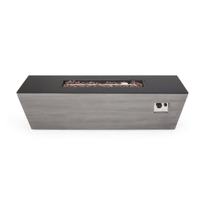56" Rectangle MGO Fire Pit - 50,000 BTU