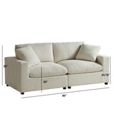 Chelsea Modular 2-Piece Sofa - Beige
