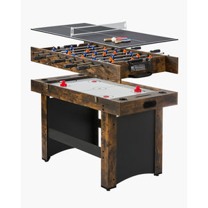 54" 3-in-1 Air Hockey Table Combo