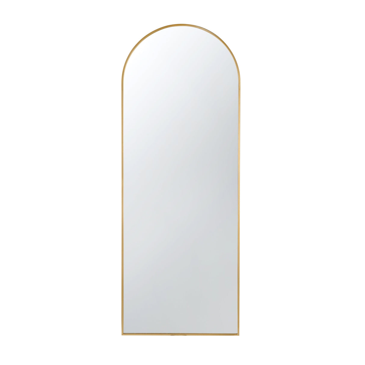 28x1x74' Celine Gold Arch Body Mirror