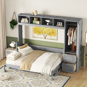 Murphy Wall Bed With Closet And Drawers