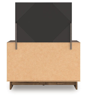 Chirason - Dresser And Mirror - Brown