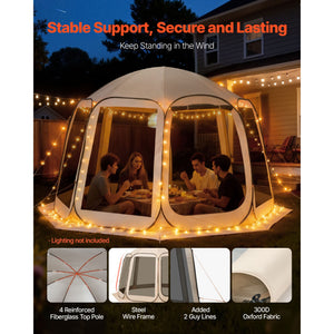12 x 11 ft Screen House Tent