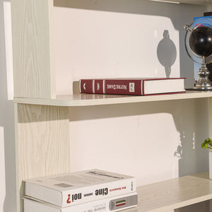 L-Shaped Corner Bookshelf
