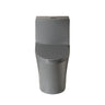 1 Piece Toilet With Dual Flush And Soft Closing Seat