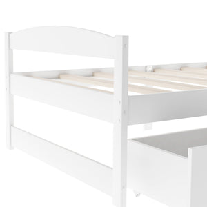 Platform Bed With 2 Drawers