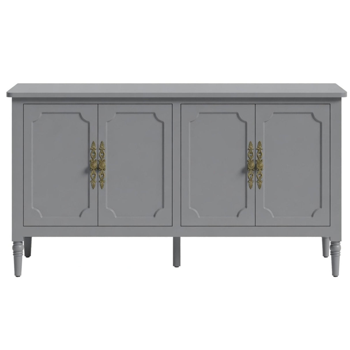 Vintage Buffet Cabinet With Adjustable Shelves
