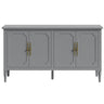 Vintage Buffet Cabinet With Adjustable Shelves