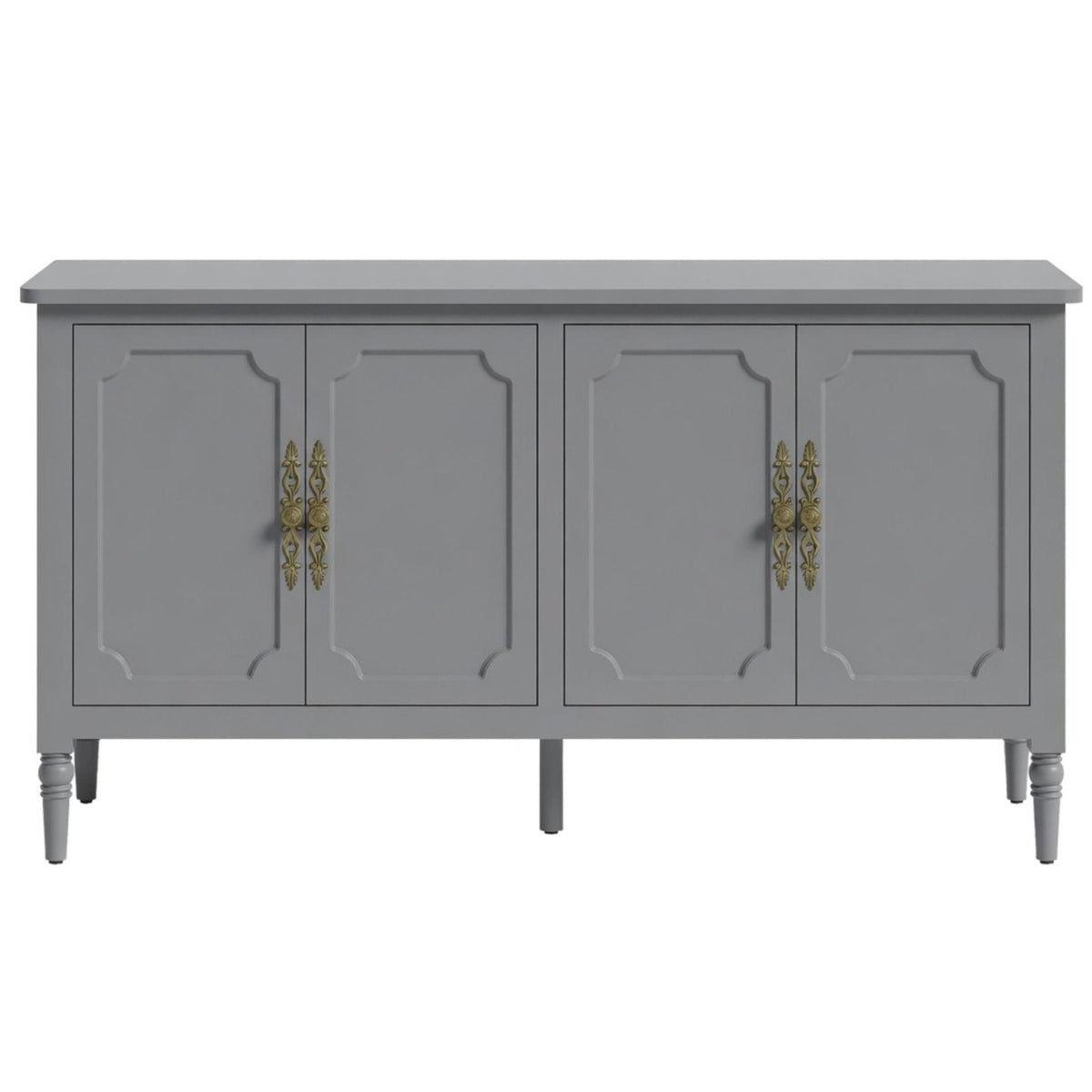 Vintage Buffet Cabinet With Adjustable Shelves