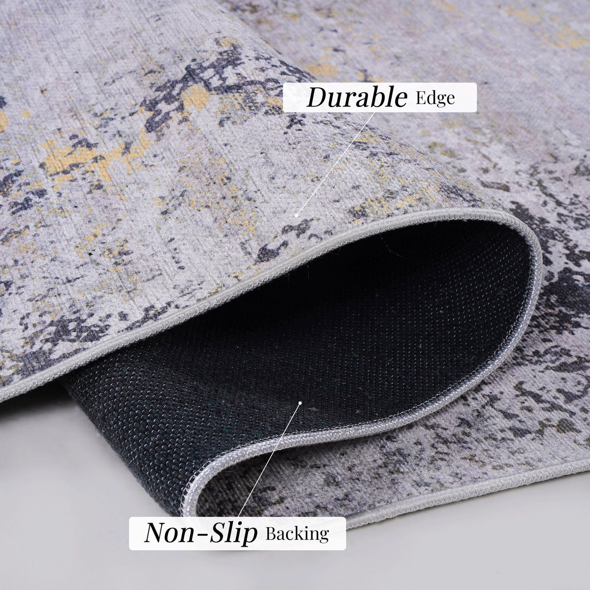Maval - Stunning Area Rug, Washable