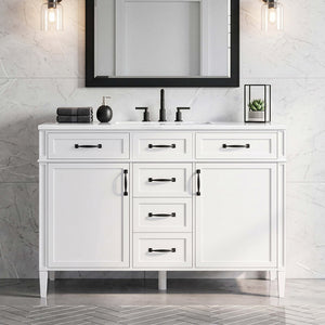 48 Inch Bathroom Vanity with Composite Sink Top