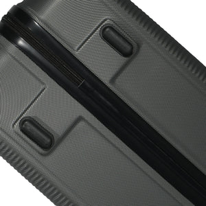 7-Piece Luggage Set ABS Lightweight & Durable Suitcase with Spinner Wheels TSA Lock (20/24/28) Dark Grey