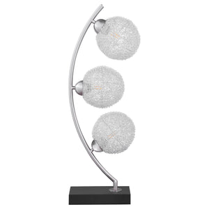 Mcdougal - Spherical Table Lamp With LED Lighting - Black
