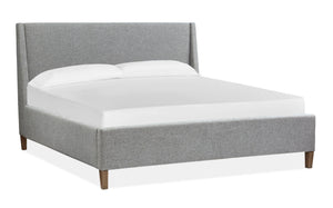 Lindon - Complete Upholstered Island Bed