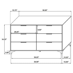 Lexie - Tufted Panel Bedroom Set