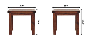 Butterfly Dining Table - Chestnut