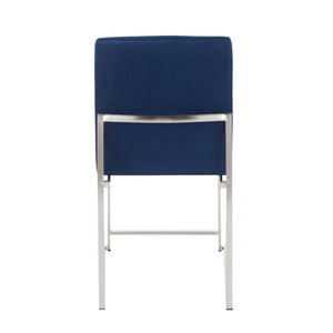 Fuji - Contemporary Modern Elegance High Back Dining Chair (Set of 2)