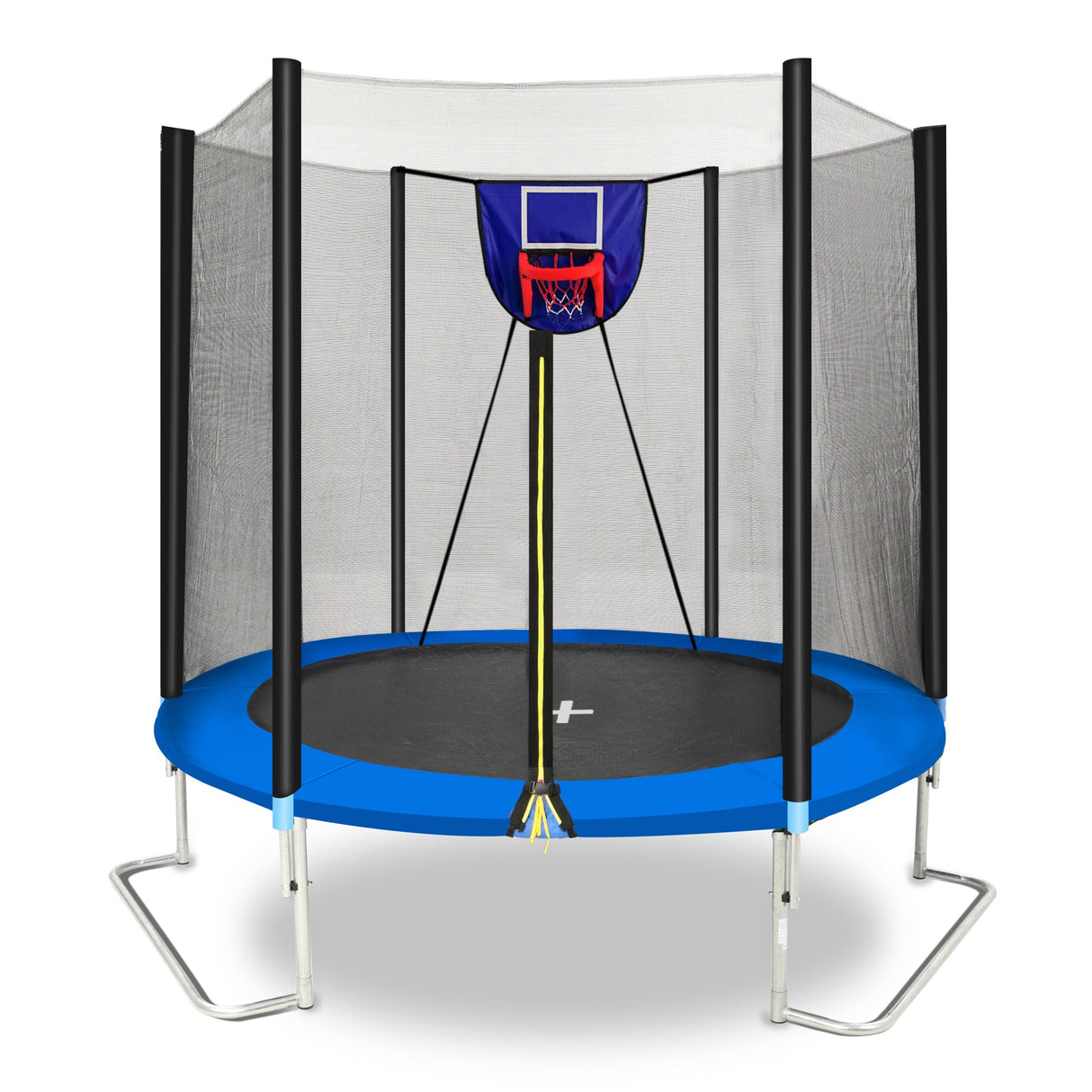 8FT Trampoline with Basketball Board and Inflator