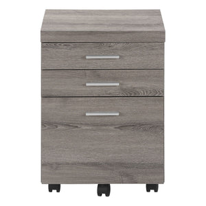 Rolling Mobile File Cabinet with Storage Drawers & Printer Stand