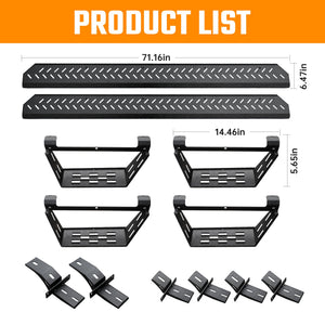 Running Boards for Ford Bronco 4 Door (2021-2026)