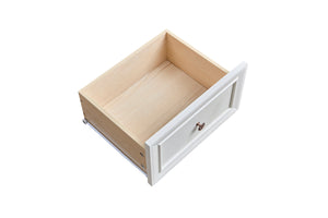 Farmhouse Style 6 Drawer Dresser Chest with Base Wooden Rustic Chest