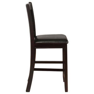 Lattice Back Counter Height Stools (Set of 2)