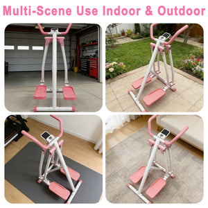 Air Walk Elliptical Machine - Foldable Cardio Cross Trainer