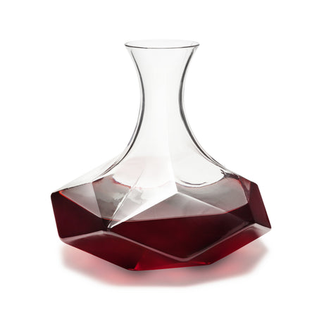 Seneca-Crystal-Faceted-Wine-Decanter-Viski®-Decanters