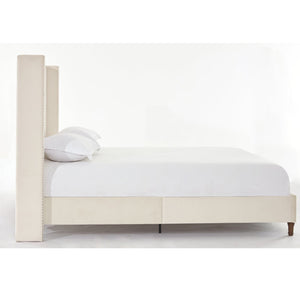 Peyton Upholstered King Bed with 54" High Headboard