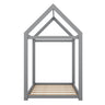 Wooden House Shaped Bed