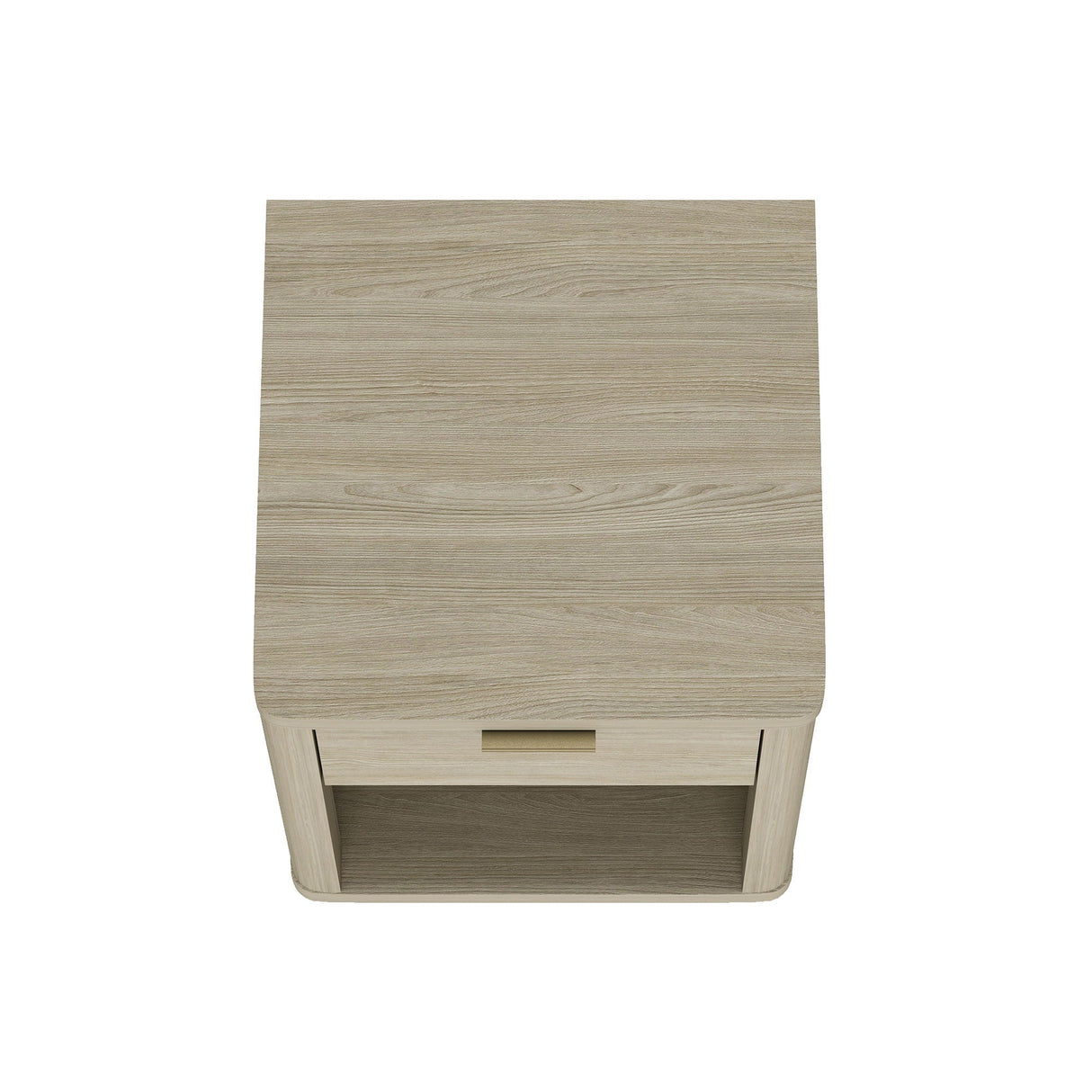 Evelyn - Nightstand With 1 Drawer And Open Shelf