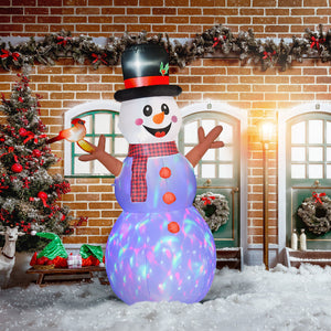 Outsunny 7.9' Christmas Inflatables Snowman
