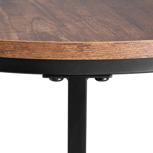 Nesting Coffee Table Set of 2, 23.6 in Round Coffee Tables
