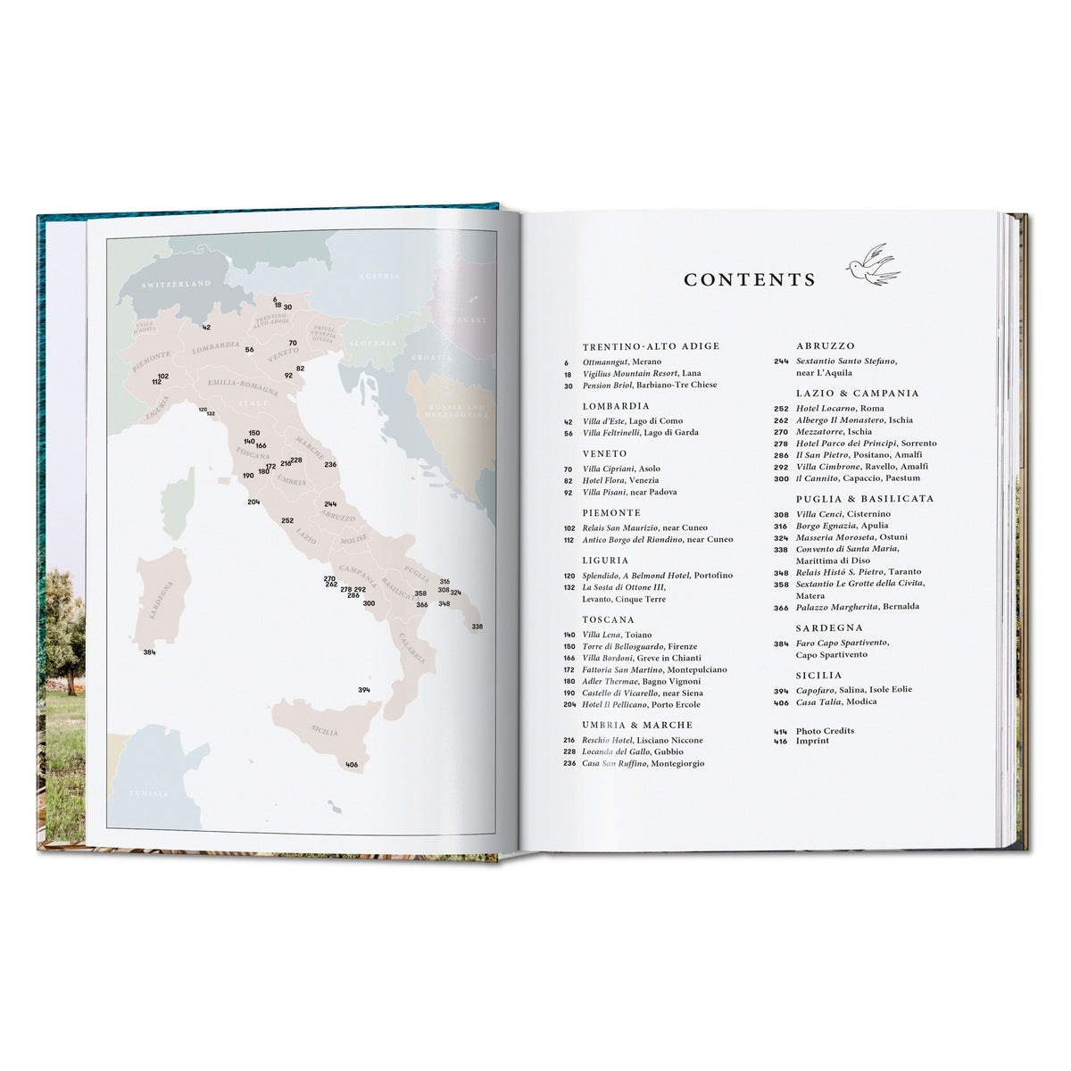 Great Escapes Italy. The Hotel Book. 45th Ed. (German, French, English)