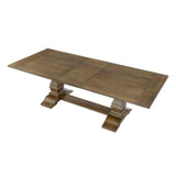 Extendable Wooden Dining Table, Seats 6