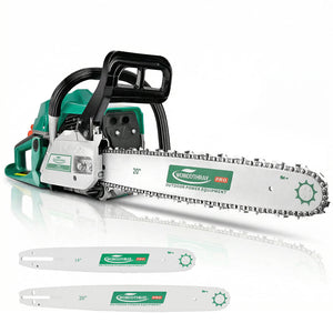 62CC 2-Stroke Gasoline Chainsaw Power Engine Wood Cutting Gas Chain Saw