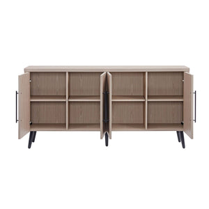 Jodie - Fluted Sideboard - Oak