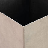 Outsunny Set of 3 Tall Planters with Drainage Hole, Gray