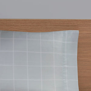 Queen Striped Comforter Set with Bed Sheets